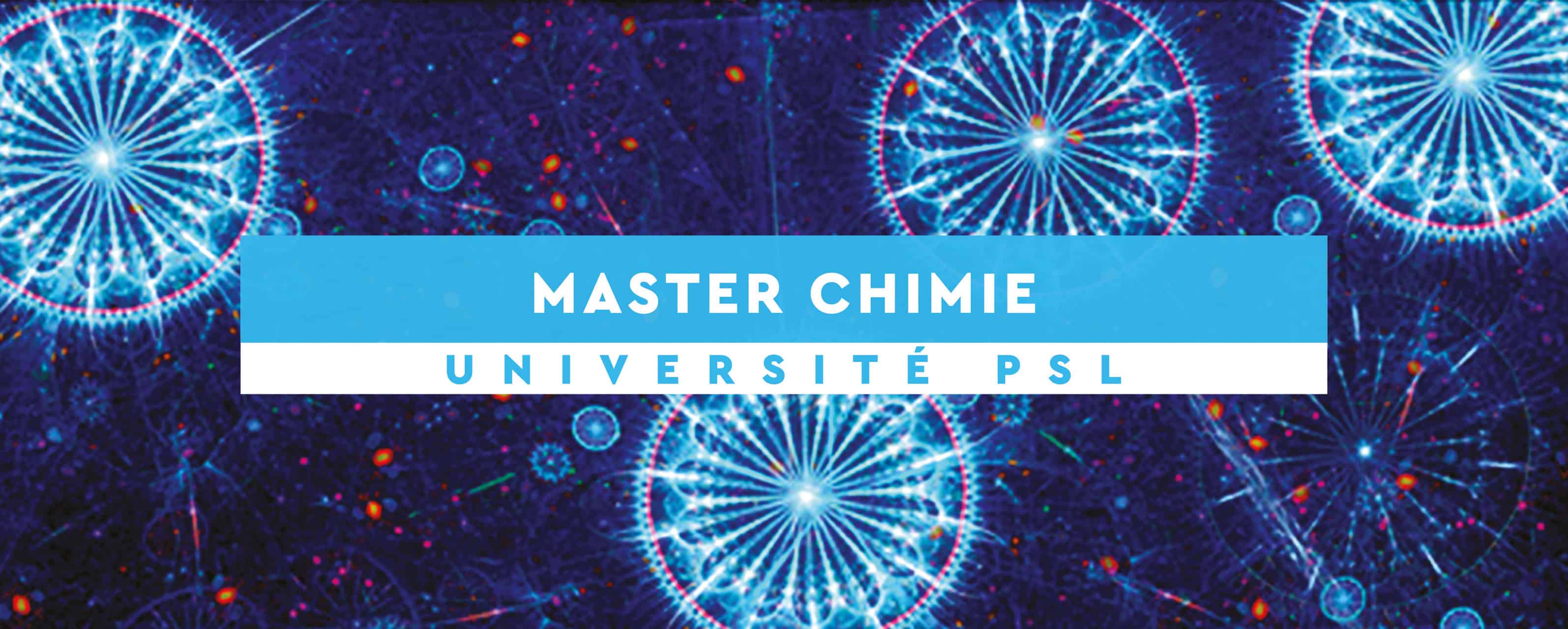 Paris Centre Master In Chemistry Chimie Paristech Psl