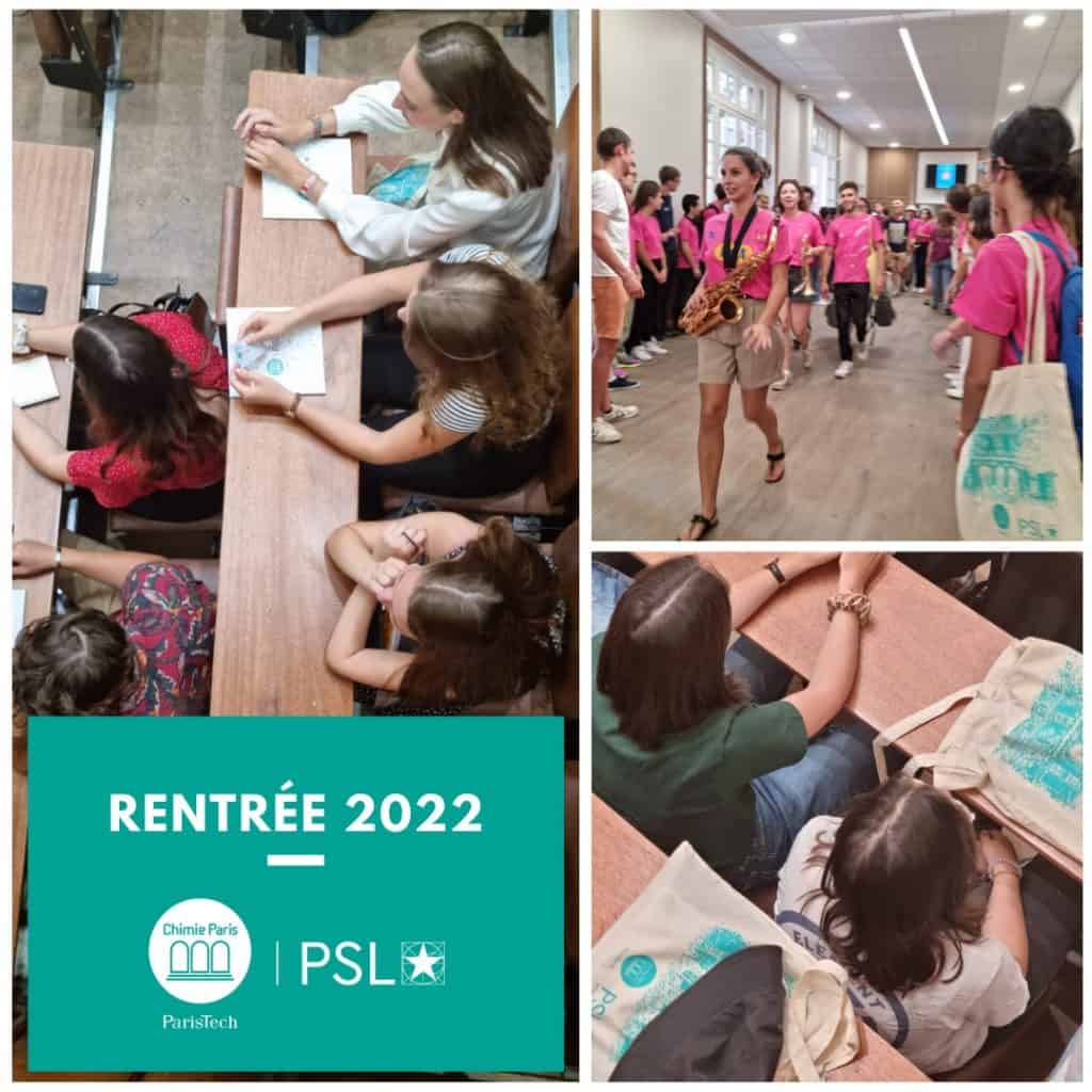 Bienvenue à la promo 2025 ! Chimie ParisTech PSL