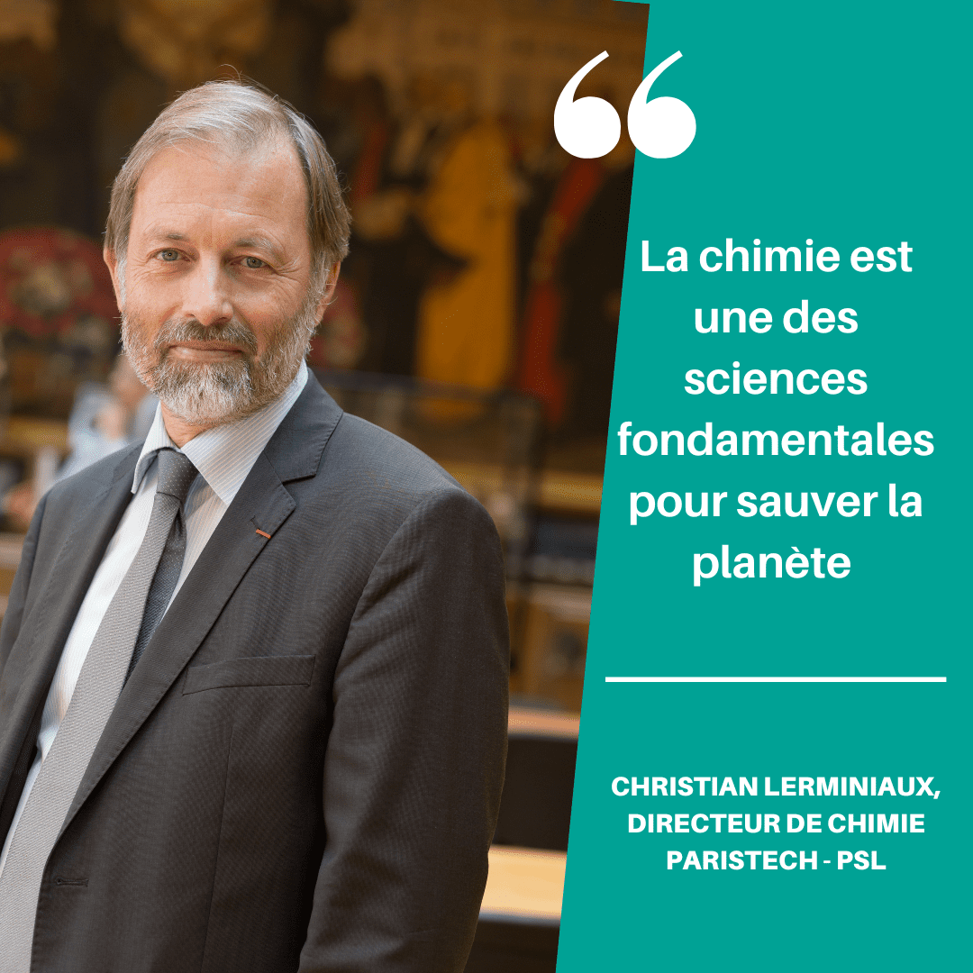 La chimie est une des sciences fondamentales pour sauver la planète